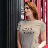 MIDA Womens Premium T-shirt  - soft cream