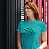 MIDA Womens Premium T-shirt - teal